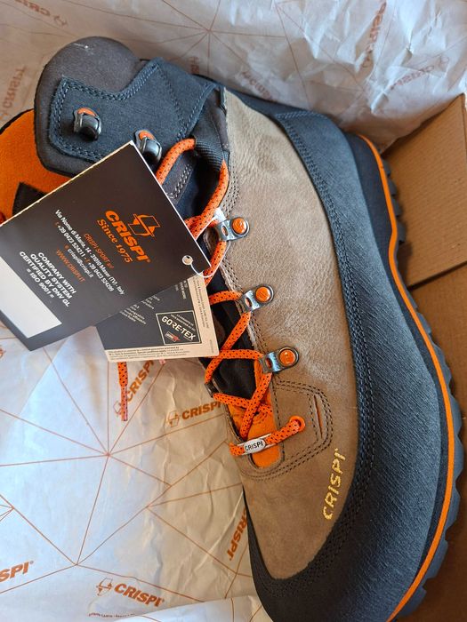 buty outdoorowe trekking CRISPI Lapponia Evo GTX Hazelnut - rozmiar 45