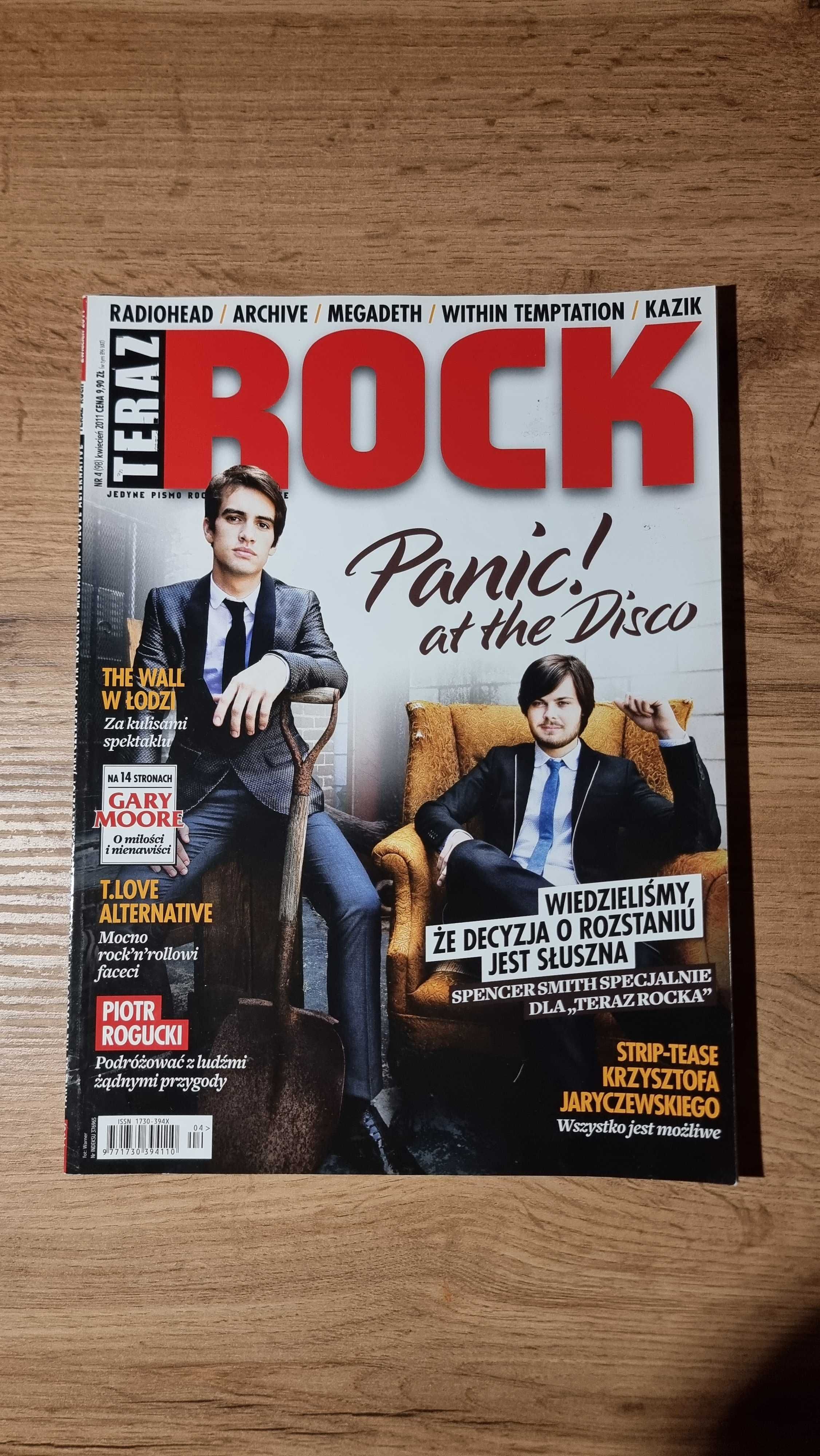 Teraz Rock 4/2011 - Panic! at the Disco, T.Love, Radiohead, Megadeth