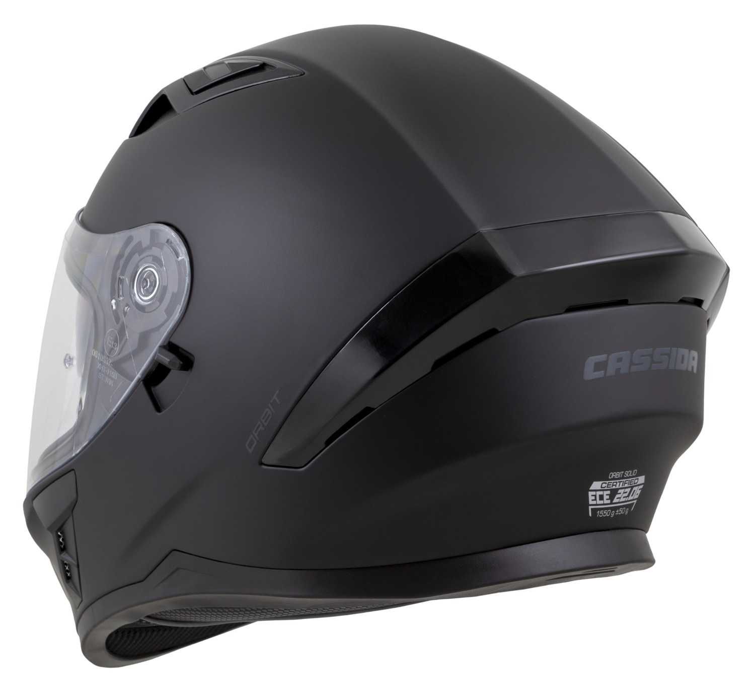 Kask Motocyklowy Cassida ORBIT ECE-06 Pod Pinlock, Interkom XS-XXL