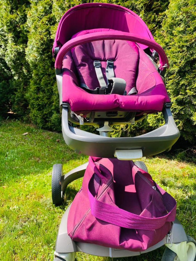 Wózek spacerowy Stokke Xplore - zestaw letni z parasolką