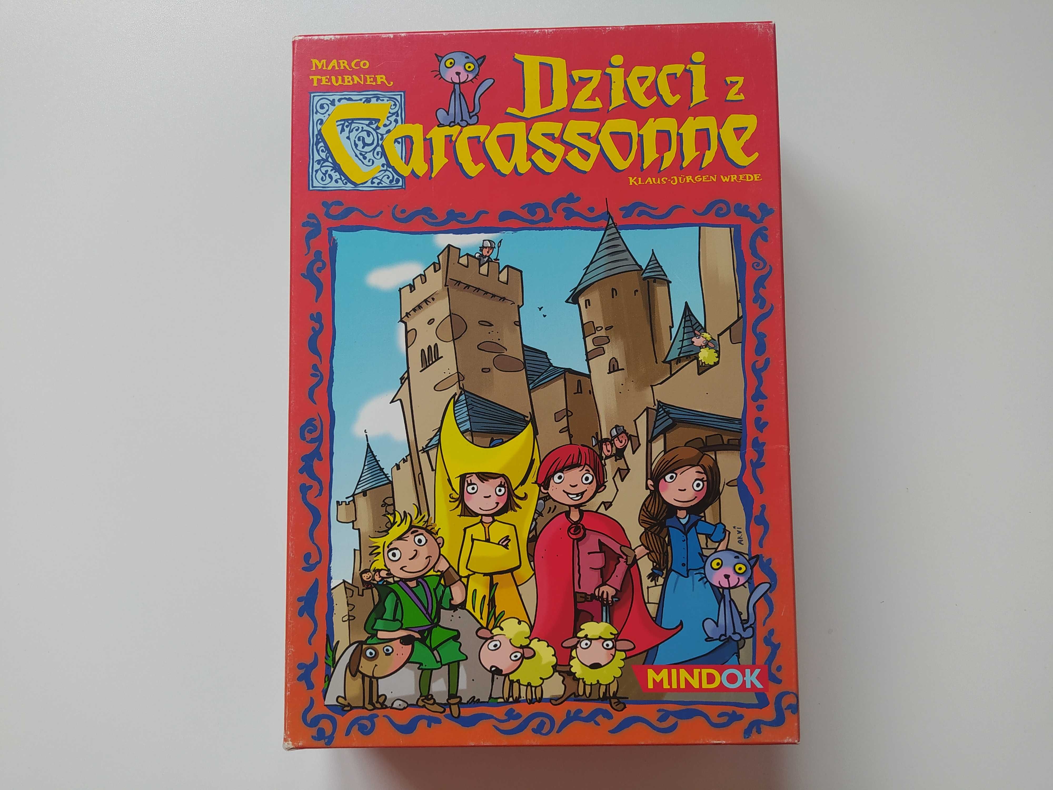 Dzieci z Carcassonne gra kafelkowa Carcassonne Junior