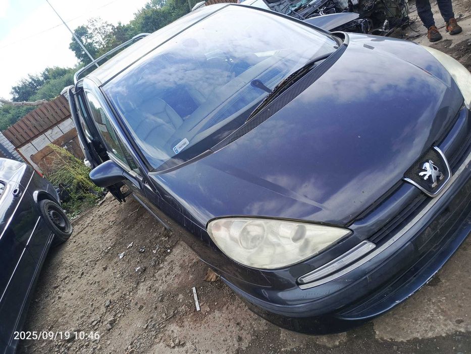 peugeot 807 na części drzwi maska zderzak klapa fotele