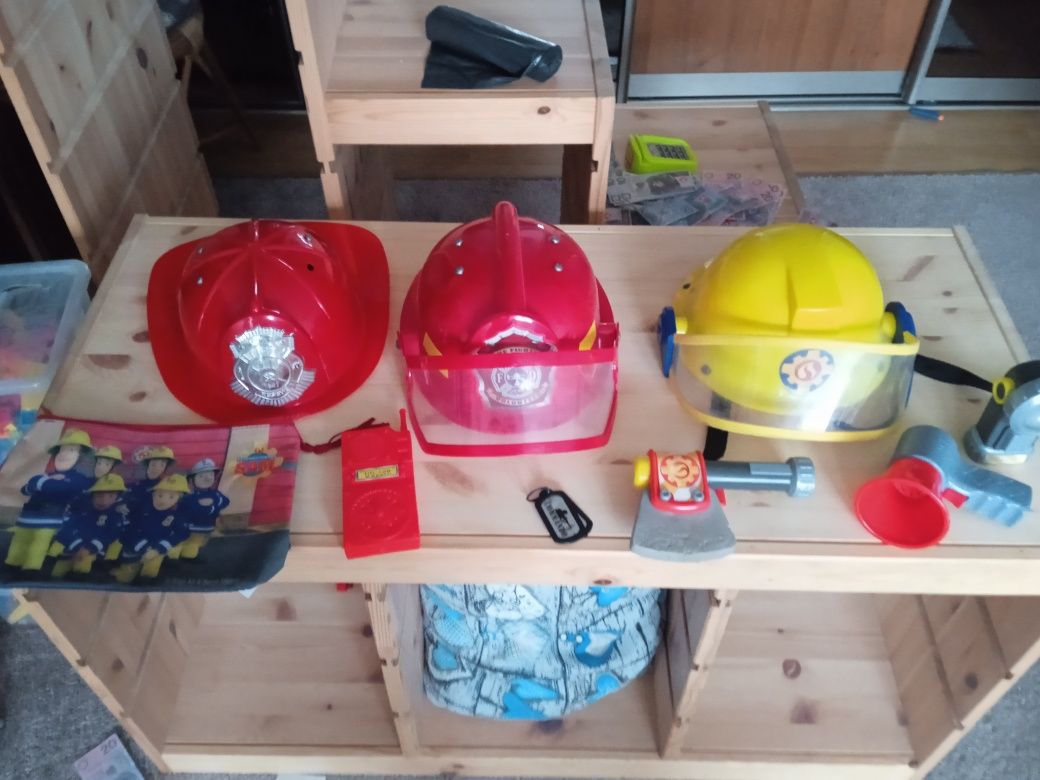 Kask strażacki Strażak Sam i akcesoria