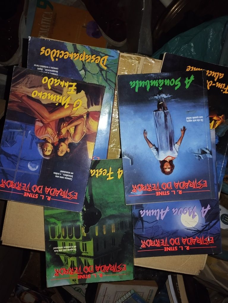 R.L.Stine: Estrada do terror , A baby sitter, Os cinco Enid Blyton