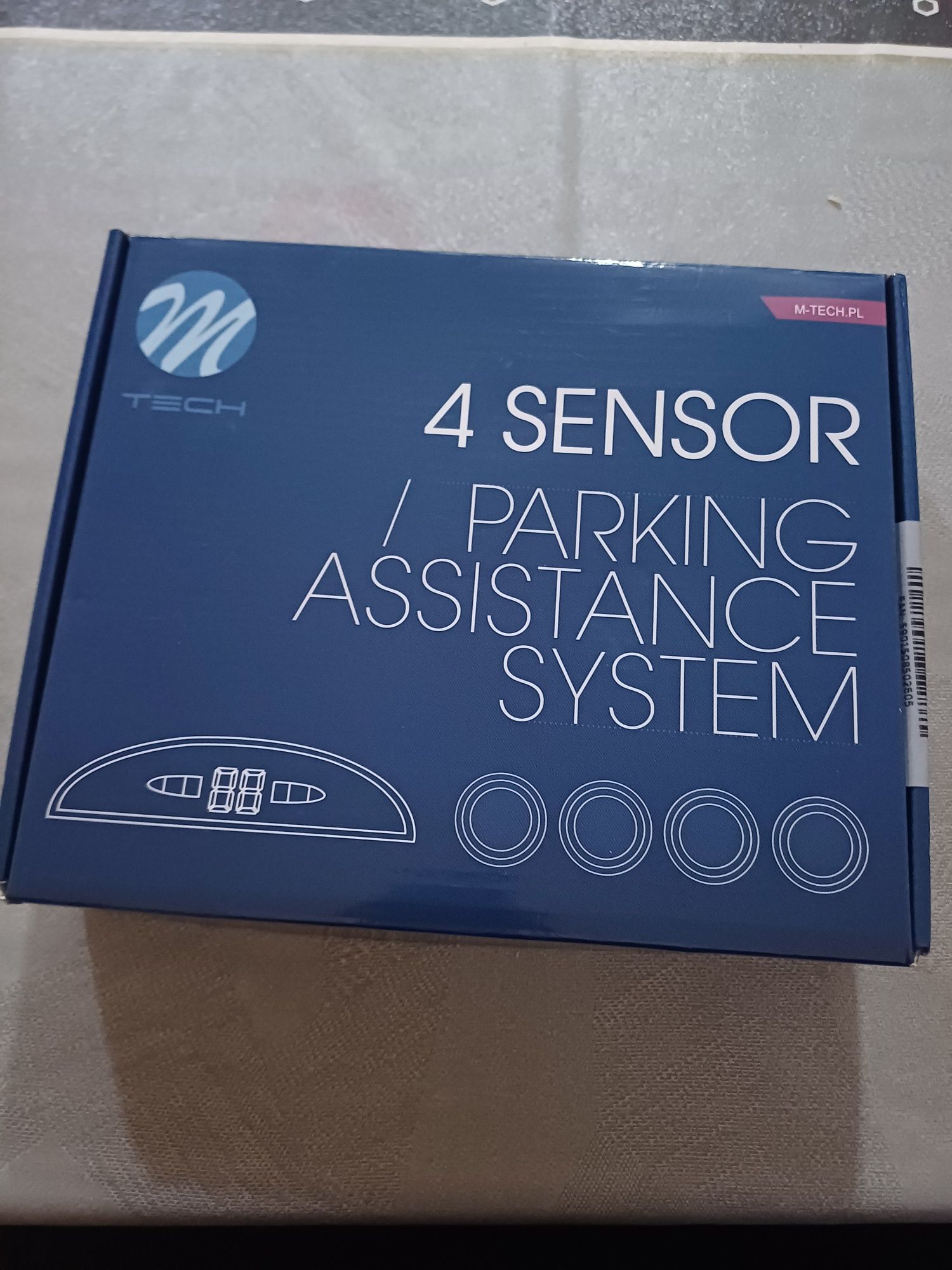 Sensores de estacionamento traseiros