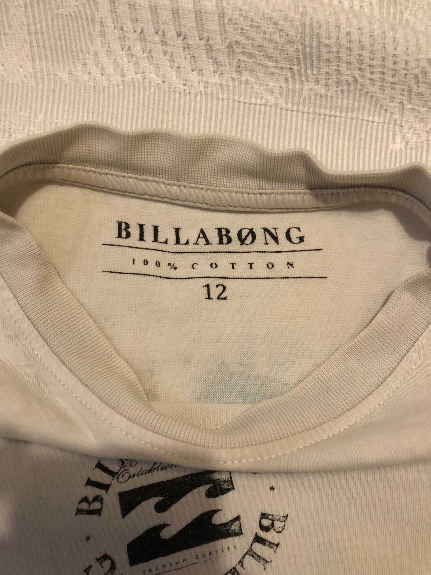 T-shirt branca Billabong