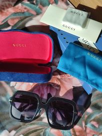 Gucci okulary XXL damskie czarne