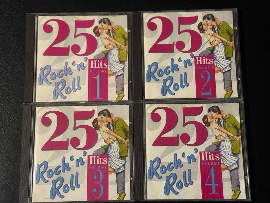 Vários Artistas - 100 Sucessos do Rock 'N' Roll - 4 CDs.