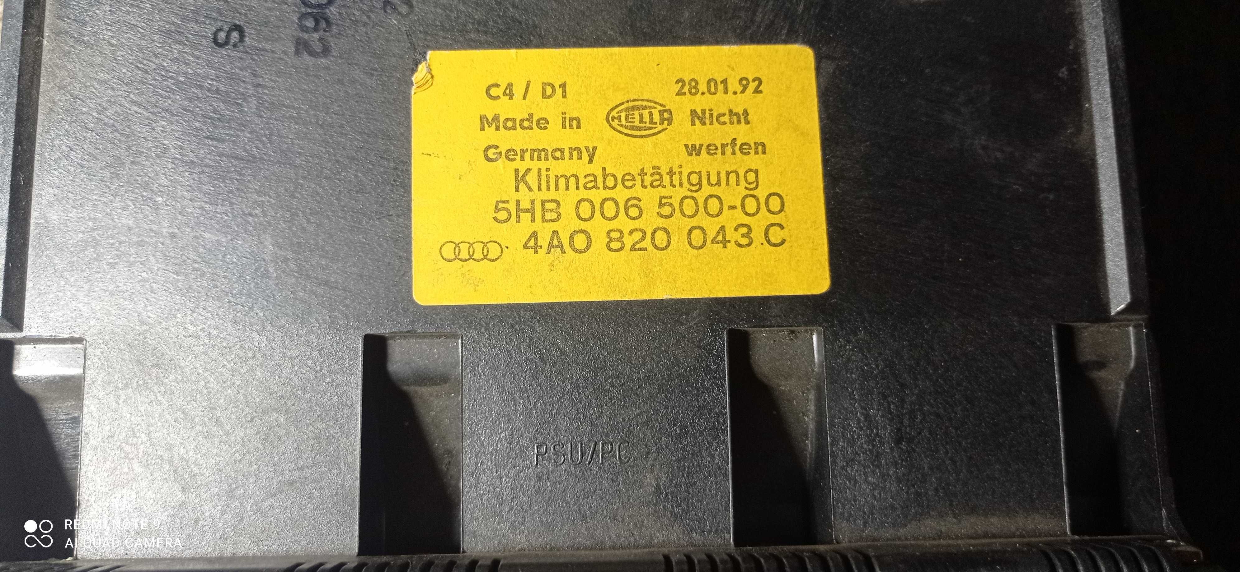 Panel klimatronik Audi 100 A6 C4 rózne numery