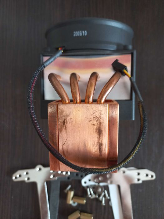 Кулер для процесора, 92мм вентилятор з рідиним охолодженням