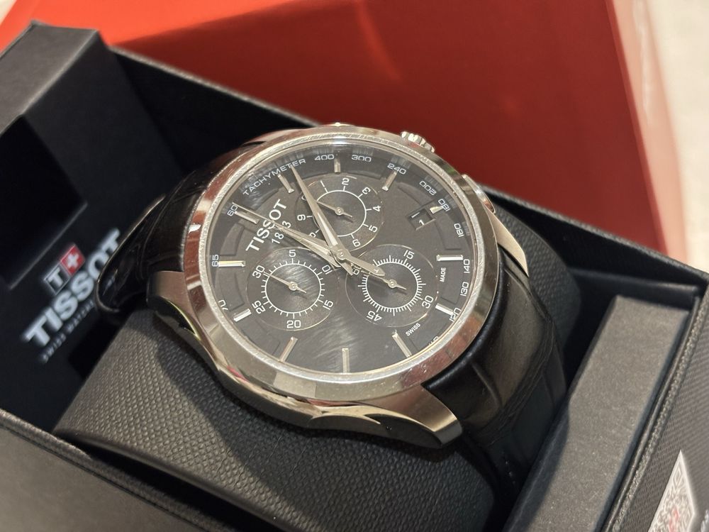 Швейцарія Tissot Couturier Chronograph T035.617.16.051.00 Оригінал