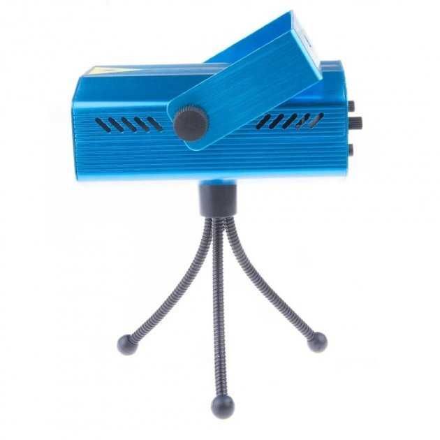 Лазерный диско проектор RD-7197 2 цвета точки, есть опт