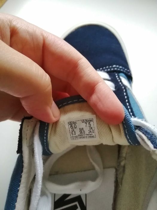 Vans Old Skool Azul/Preto