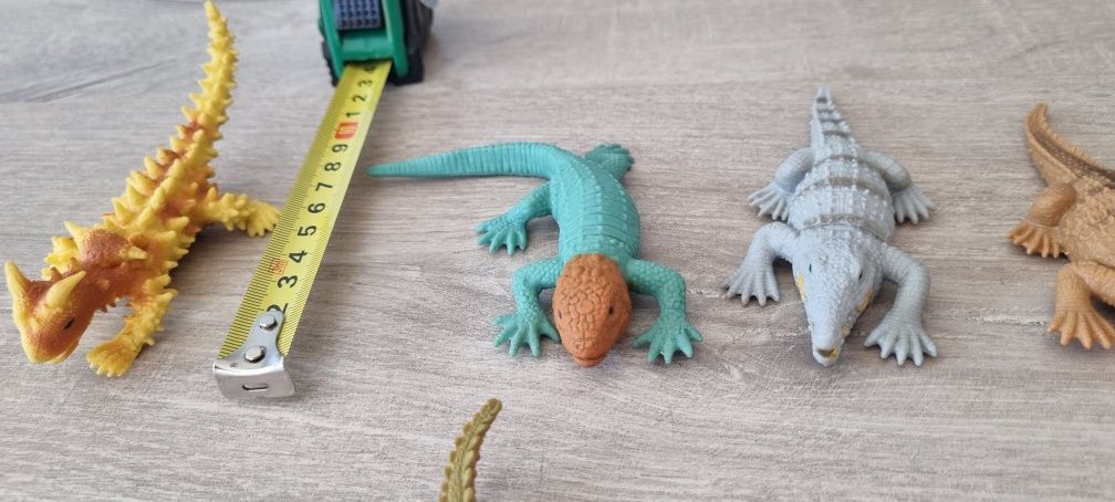 Deagostini figurki Drapieżne Gady 11 sztuk