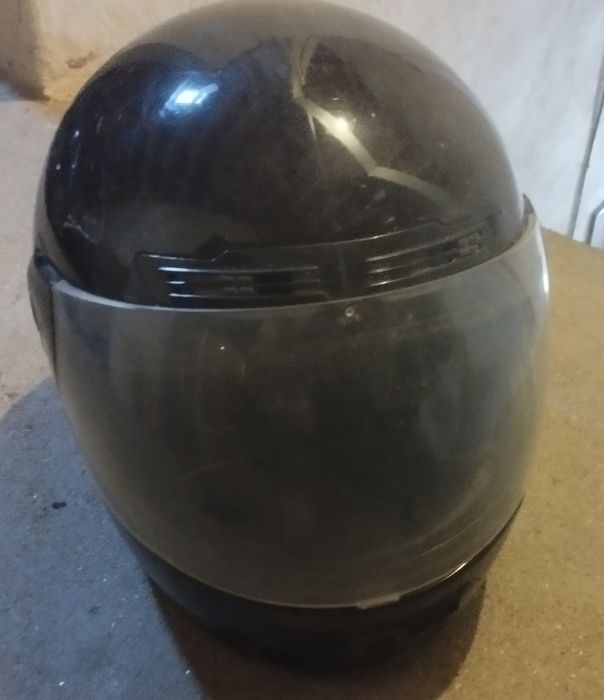 Capacete com viseira