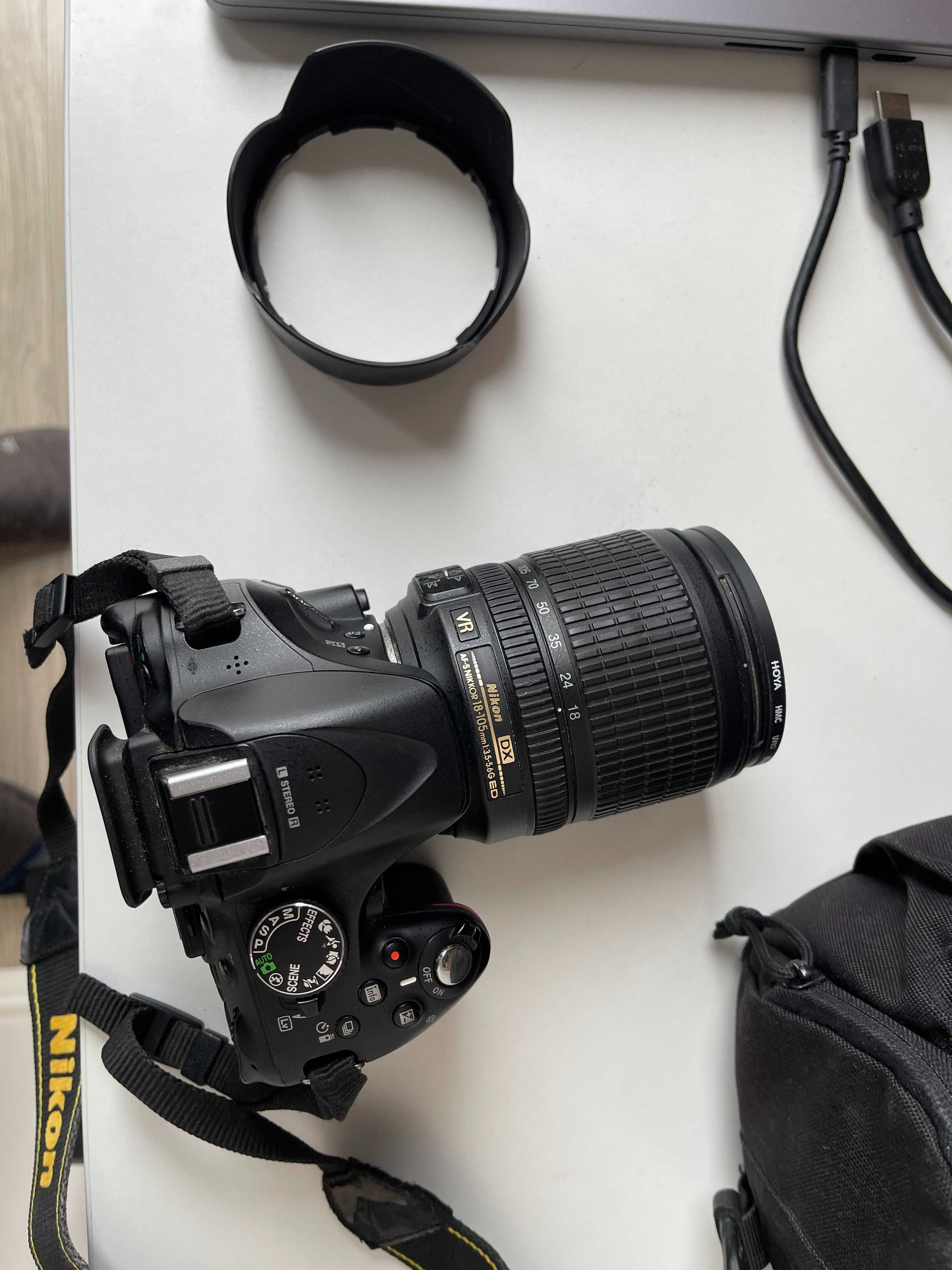 Nikon D5200 kit 18-105