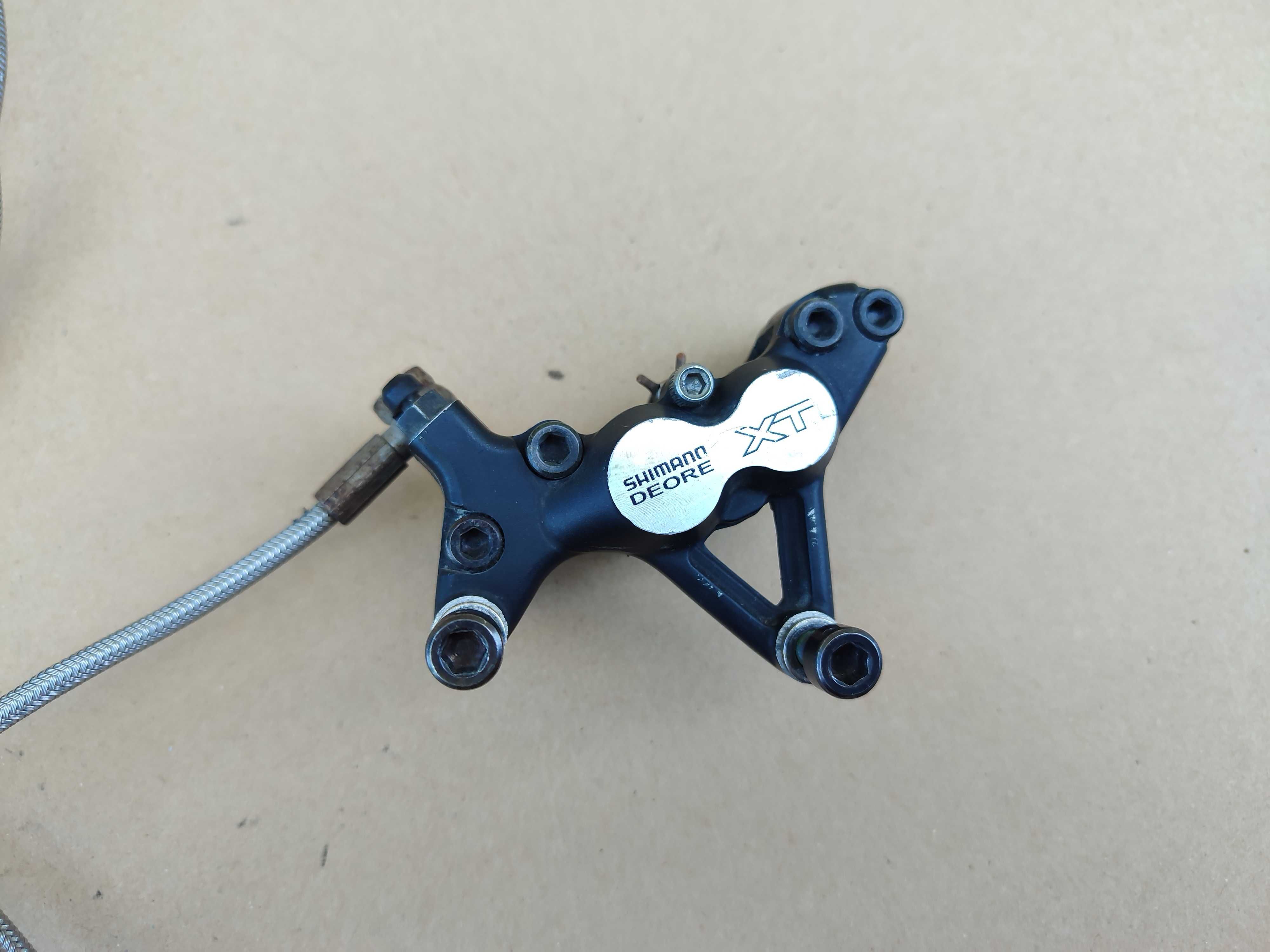 Hamulce Tarczowe Shimano Deore XT BR-M755 4-Tłoczkowe