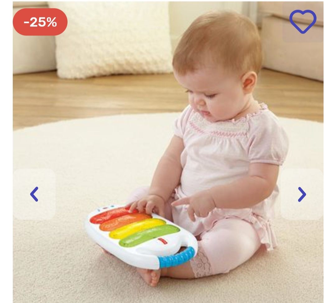 Fisher price пианино музыкальная игрушка