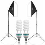 Zestaw fotograficzny CineGEN 2 lampy softbox 50x70 zestaw 2 sztuki
