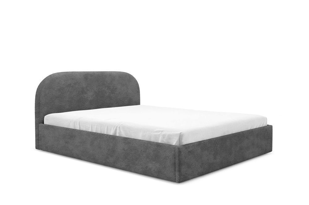 Łóżko tapicerowane MOBI, pojemnik, stelaż 90/120/140/160/180/200x200