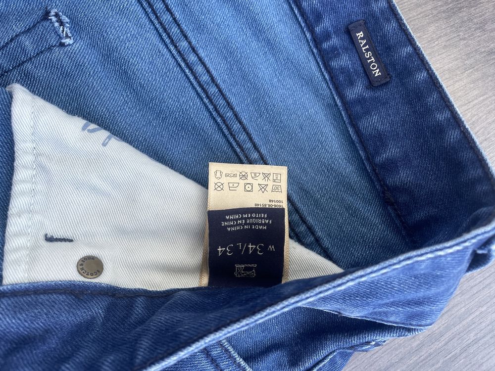 Джинсы slim scotch&soda w34l34 на высокого