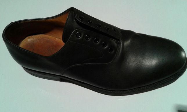 Супер качество! Добротные мужские кожаные туфли 41 размер, 27,5 см.