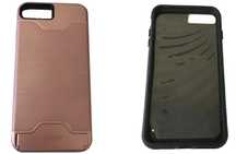 etui obudowa IPHONE 8 7 6S 6 PLUS podstawka do telefonu rose gold