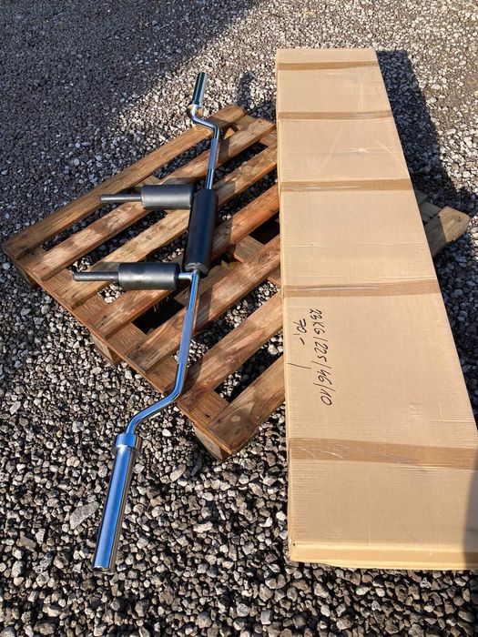 Squat bar Safe Gryf Olimpijski do Przysiadów 51 FI NOWE Siłownia Gryfy