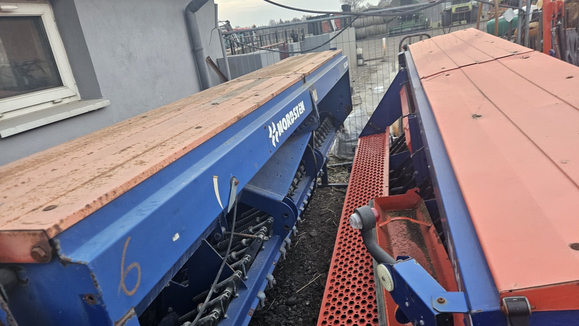 Siewnik Nordsten 3040+Kuhn brona