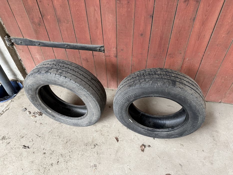 2 x opona Bridgestone Duravis 195/65 R16 C do busa opony 6 mm