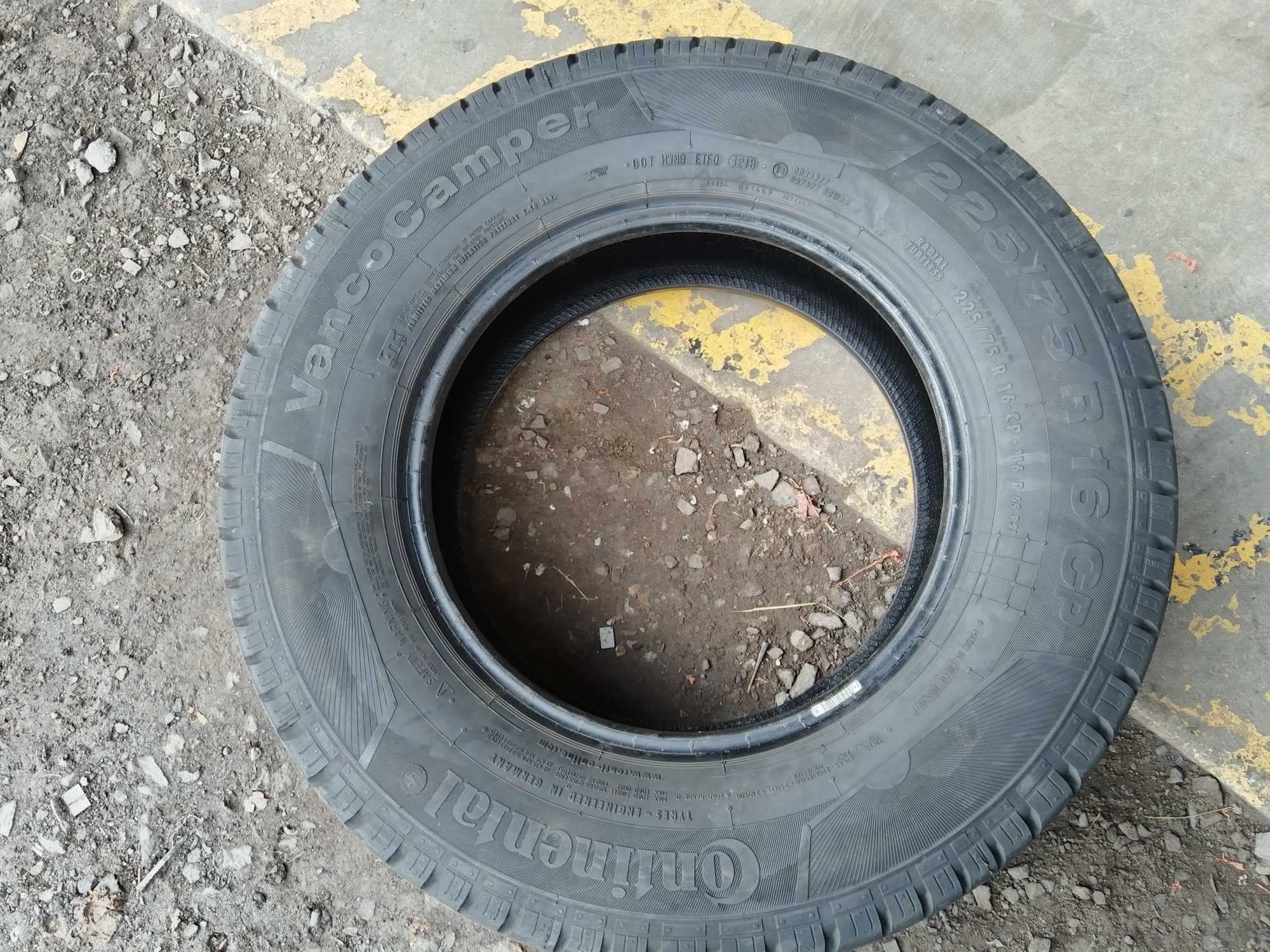 OPONY LETNIE 16'' 225/75R16CP CONTINENTAL VanCoCamper. J.Nowe