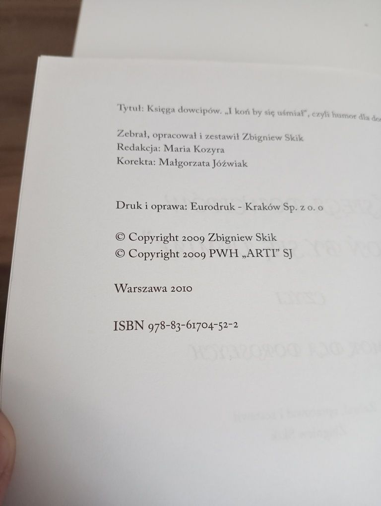 Księga dowcipów księga dowcipów