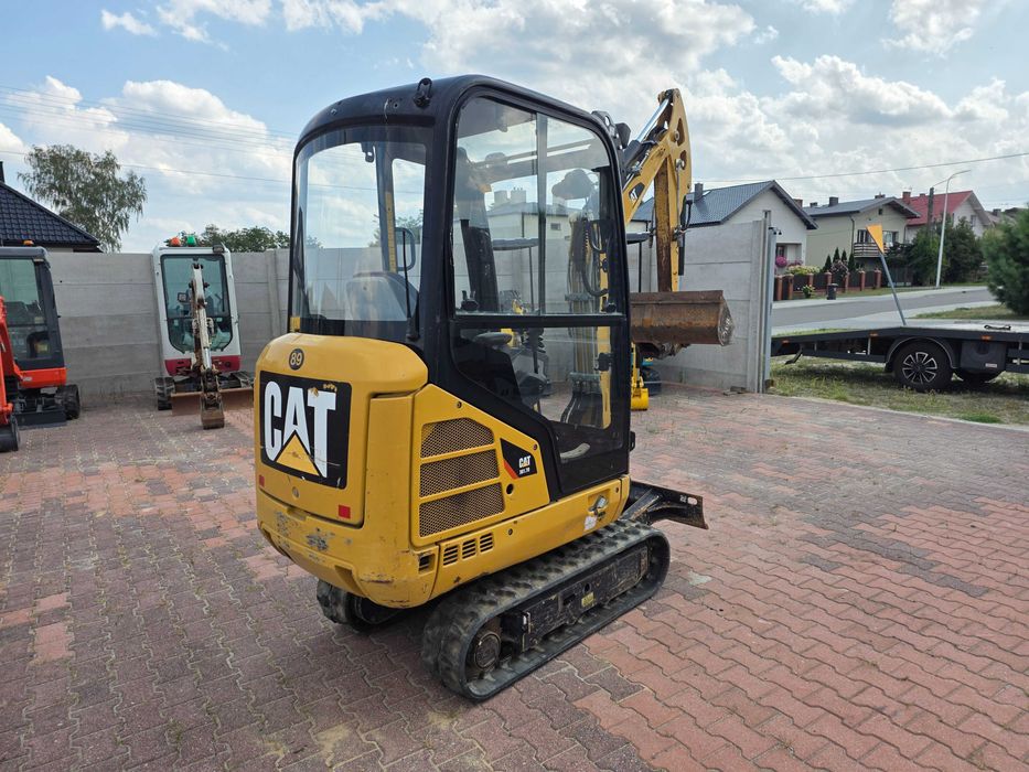 koparka minikoparka mini koparka caterpillar 301.7 cat jcb volvo