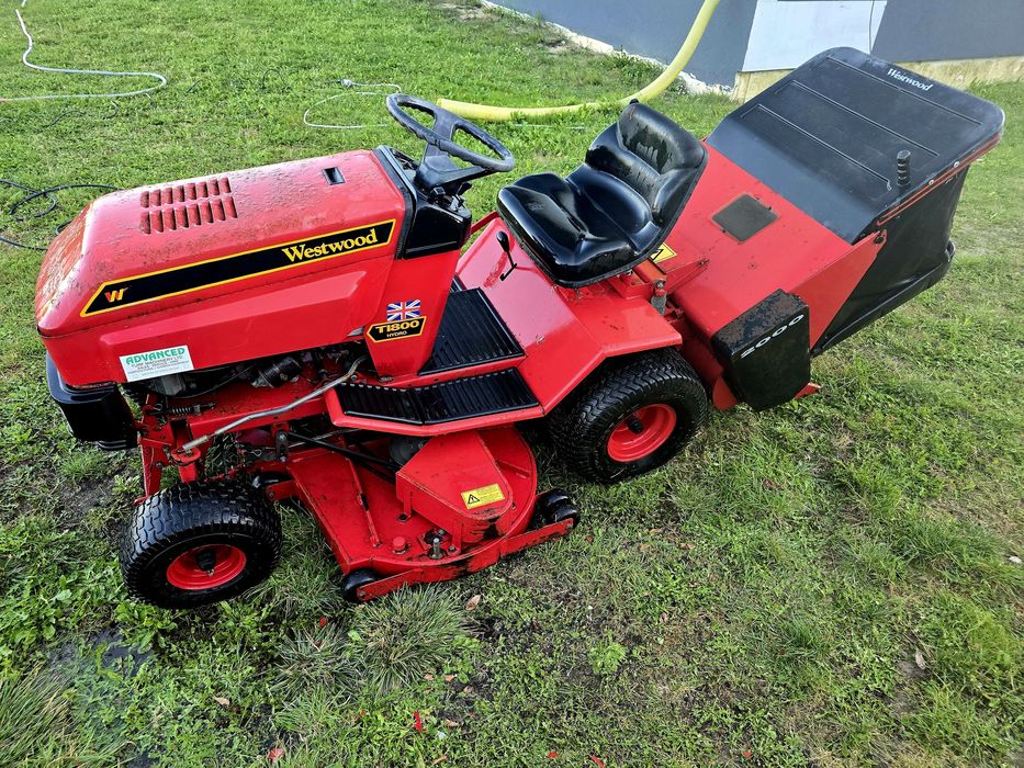 Kosiarka Westwood T1800 Countax Briggs Vanguard Kosz Zgrabiarka