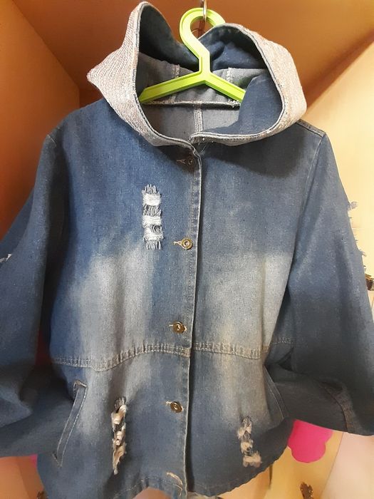 Джинсова куртка , стан новоі оверсайс,