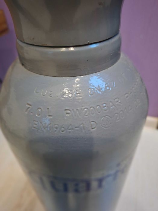 Butle z gazem CO2 7kg Pusta