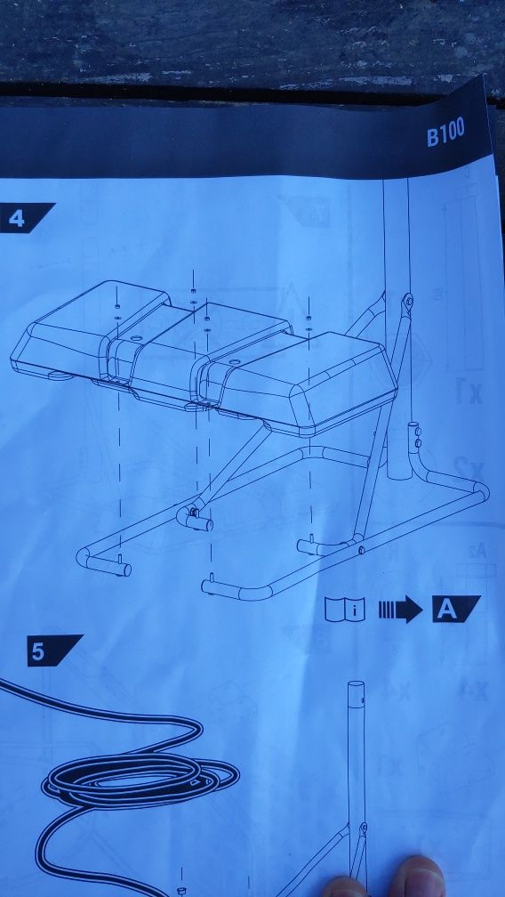 Podstawa do kosza do koszykówki Tarmak B100 Decathlon