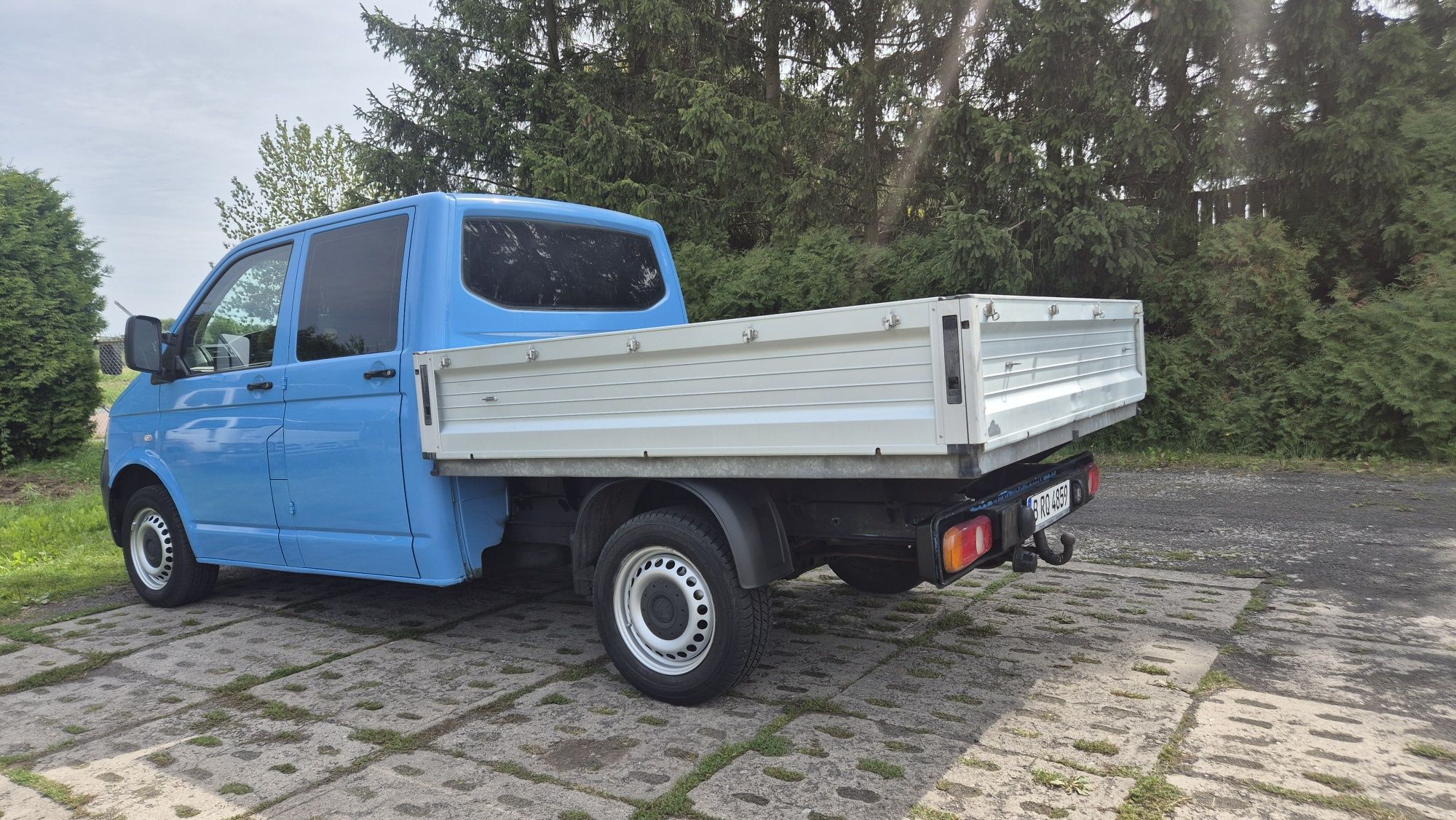 Volkswagen Transporter T5 4motion 4x4 syncro doka brygadowka