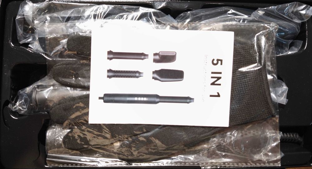 Airstyler Suszarko Lokówka Automatycz Szczotka Do Włosów Jonizacja 5w1