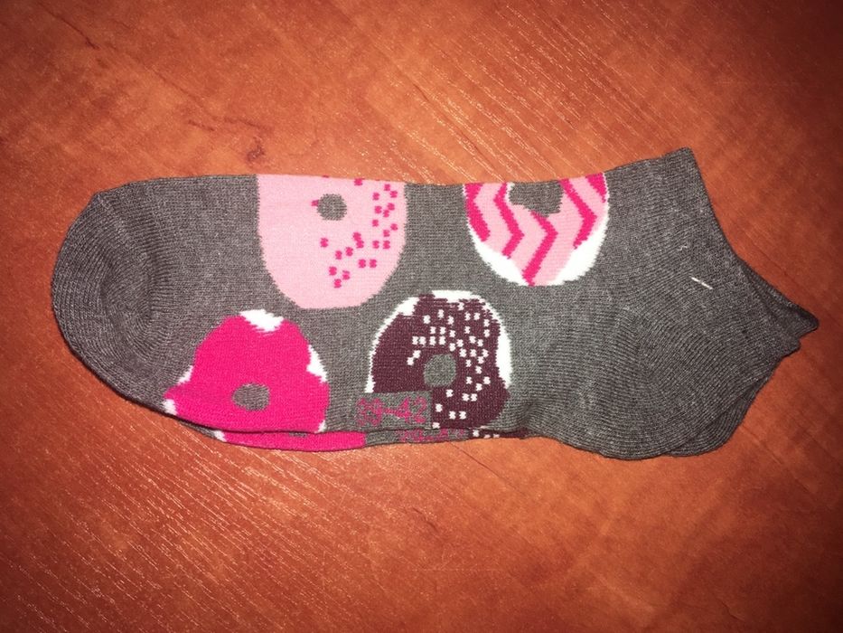 Nowe Nanu Nana skarpetki w pączki damskie Dobre na prezent/upominek