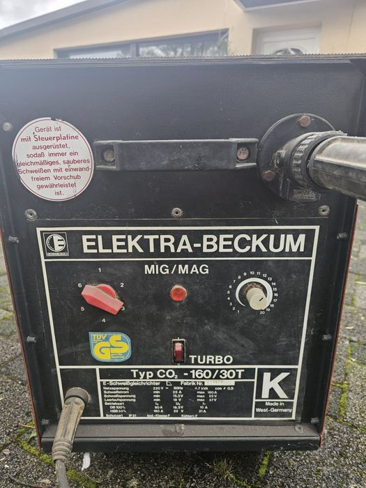 Spawarka Elektra Beckum używana