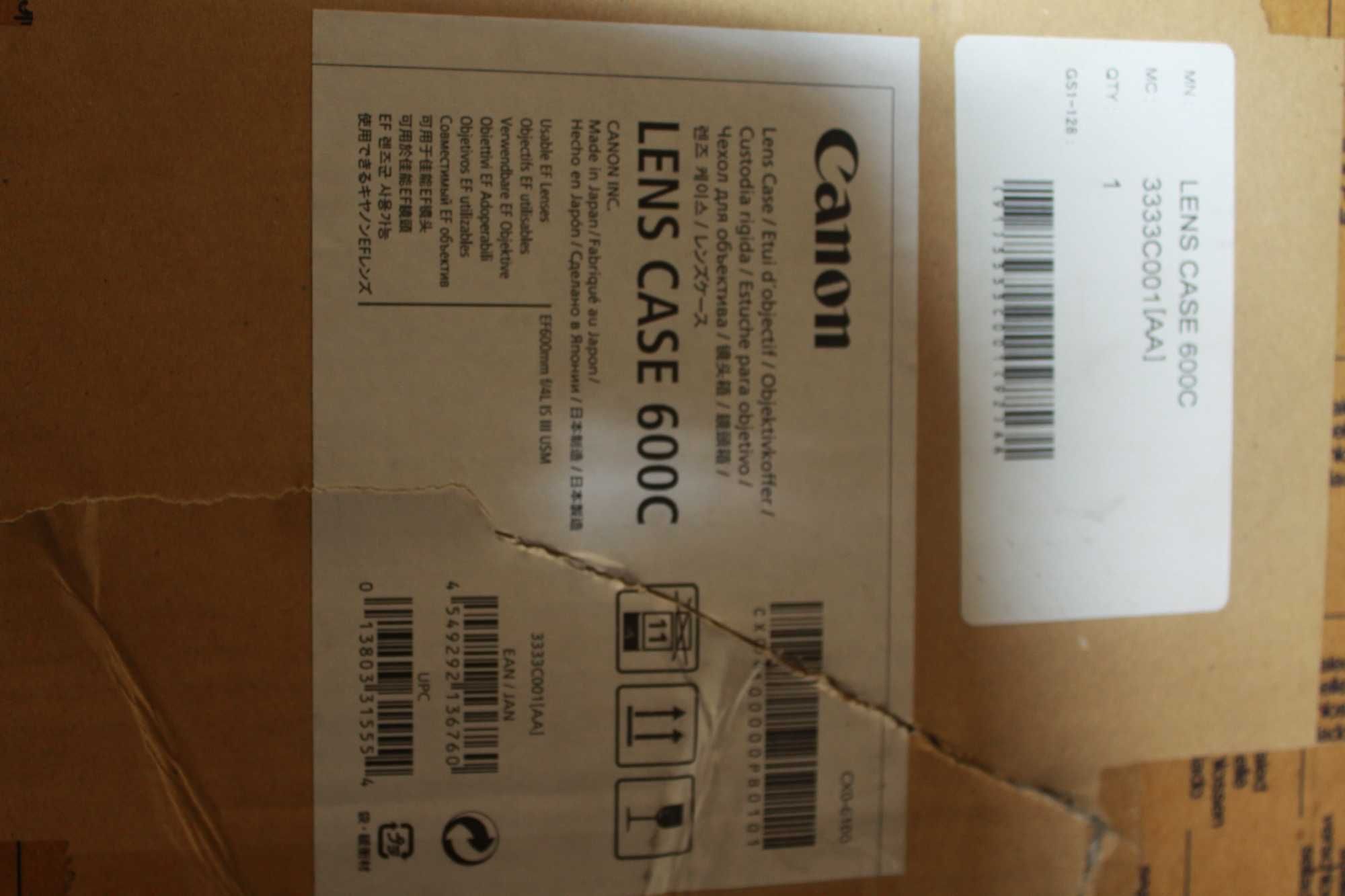 Canon 600mm 1.4  III  Case