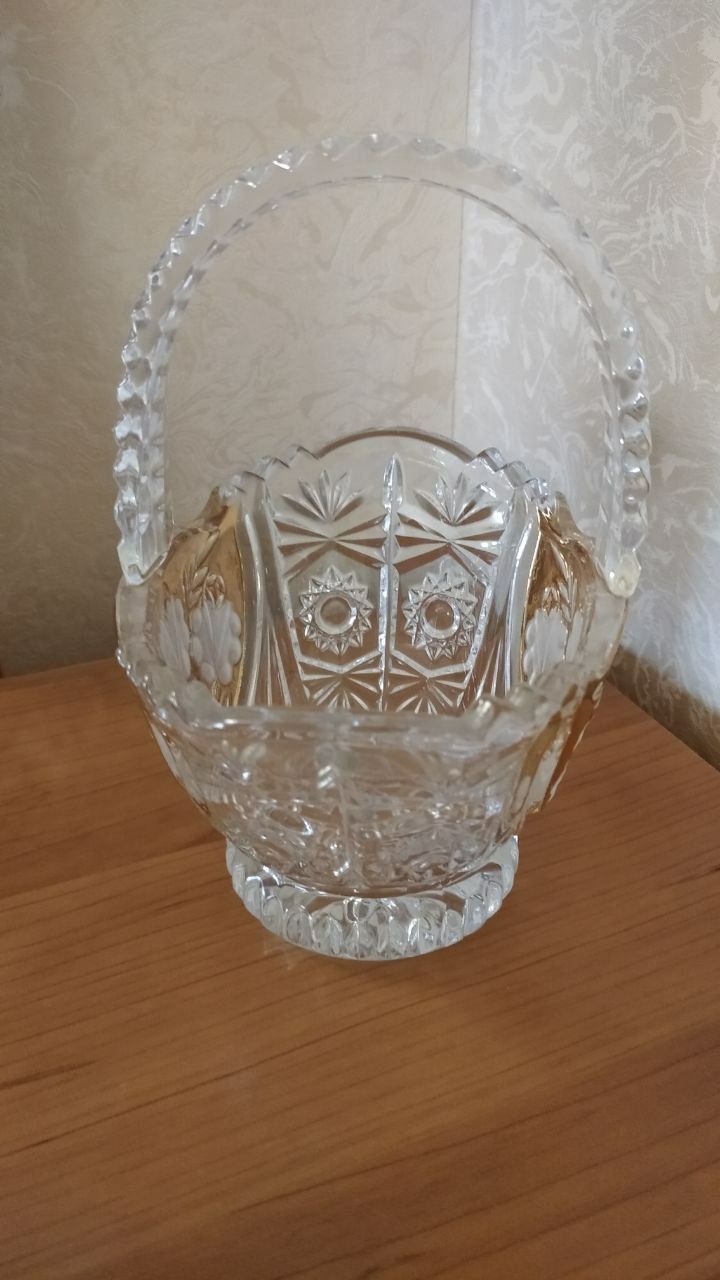 Конфетница Anna Hutte, вазы для конфет Walther-Glas
