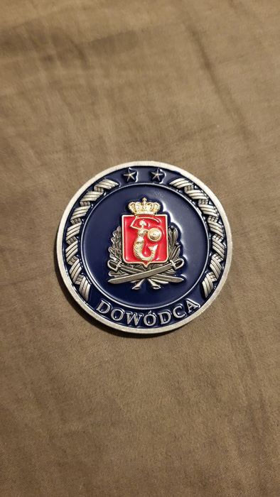Coin wojskowy Dowódcy Garnizonu Warszawa - Generał Dywizji