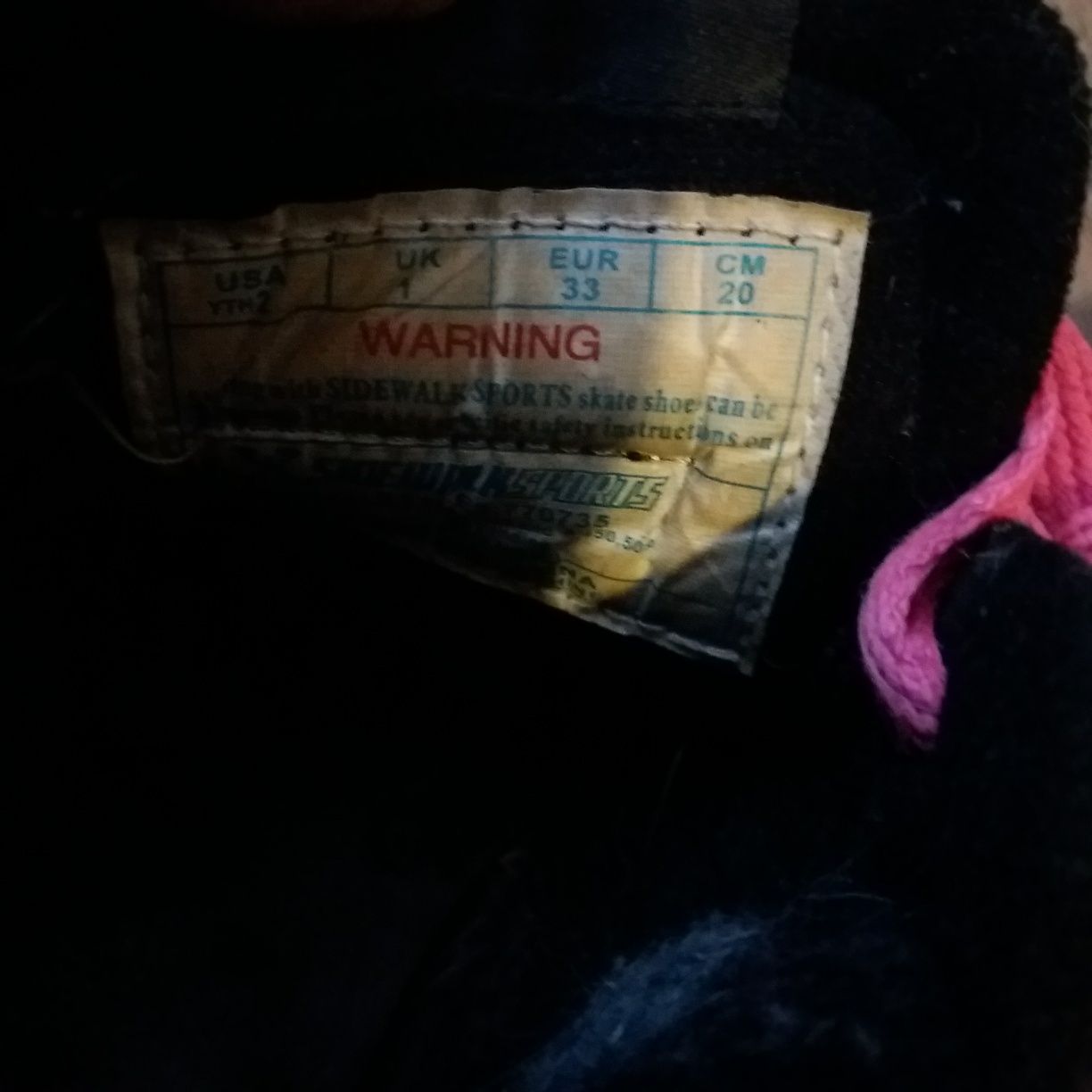 Buty na kółkach sidewalk rozm. 33