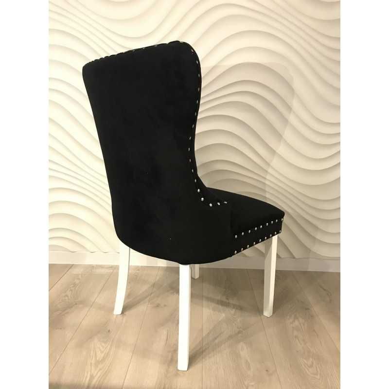 Krzesło pikowane krzesło glamour krzesło tapicerowane