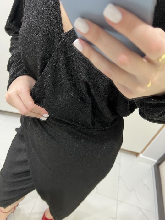 Нарядное люрексовое платье