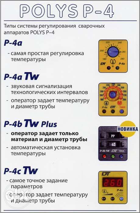 Паяльники для труб Dytron, Neo, Wavin, Yato на насадки от 16 до 125 мм