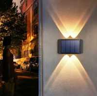 Lampa solarna kinkiet LED - 10szt