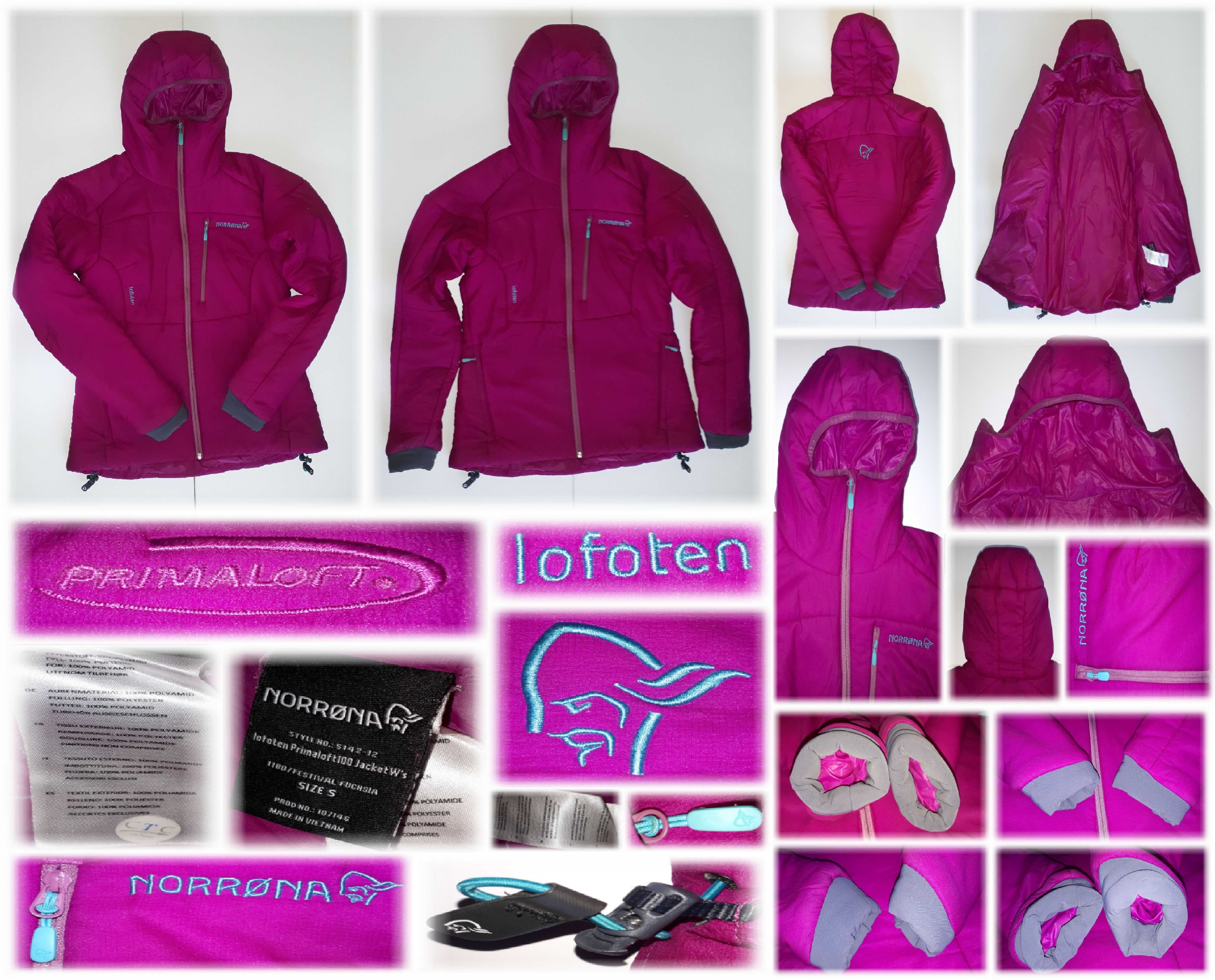 NORRONA LOFOTEN PRIMALOFT100 JacketWs Damska Kurtka Trekking +-170 S M